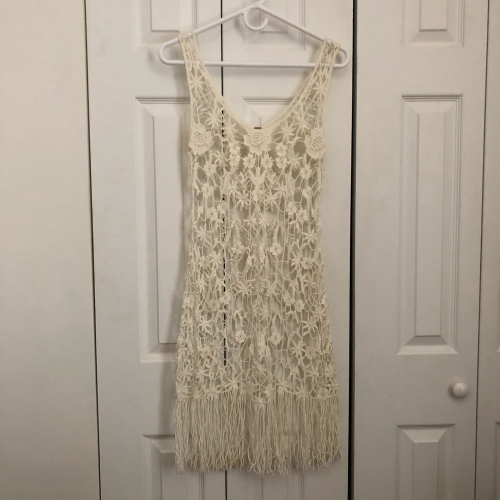 Lace Free People Slip Dress